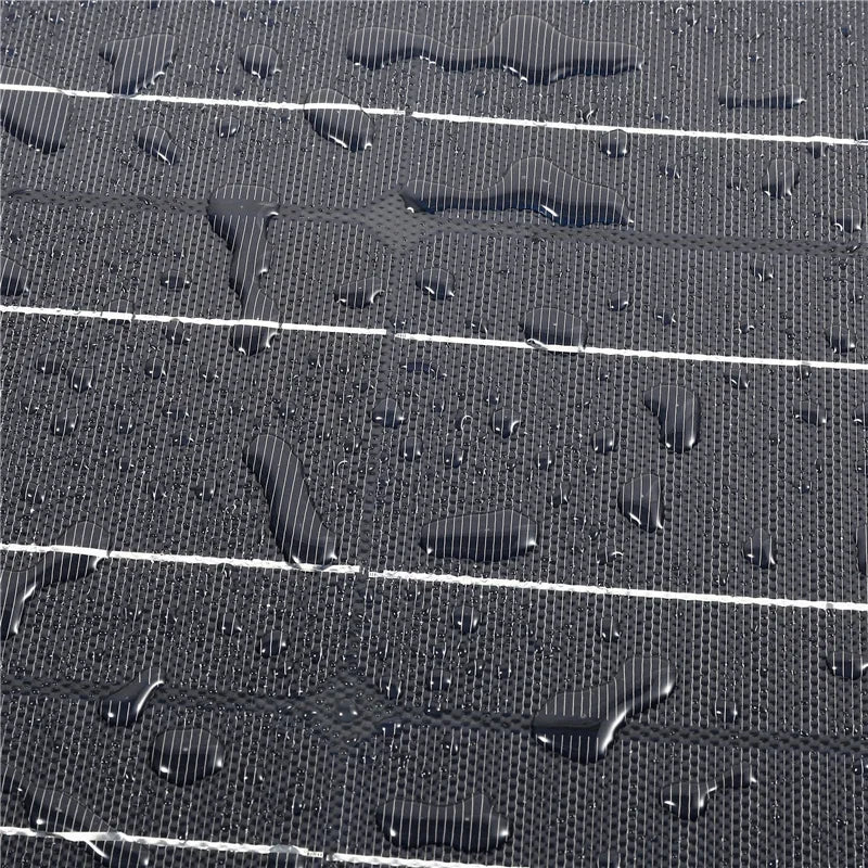 ETFE 300W Solar Panel 18V Semi-flexible Monocrystalline Solar Cell DIY Cable Outdoor Car RV Waterproof Rechargeable Power System