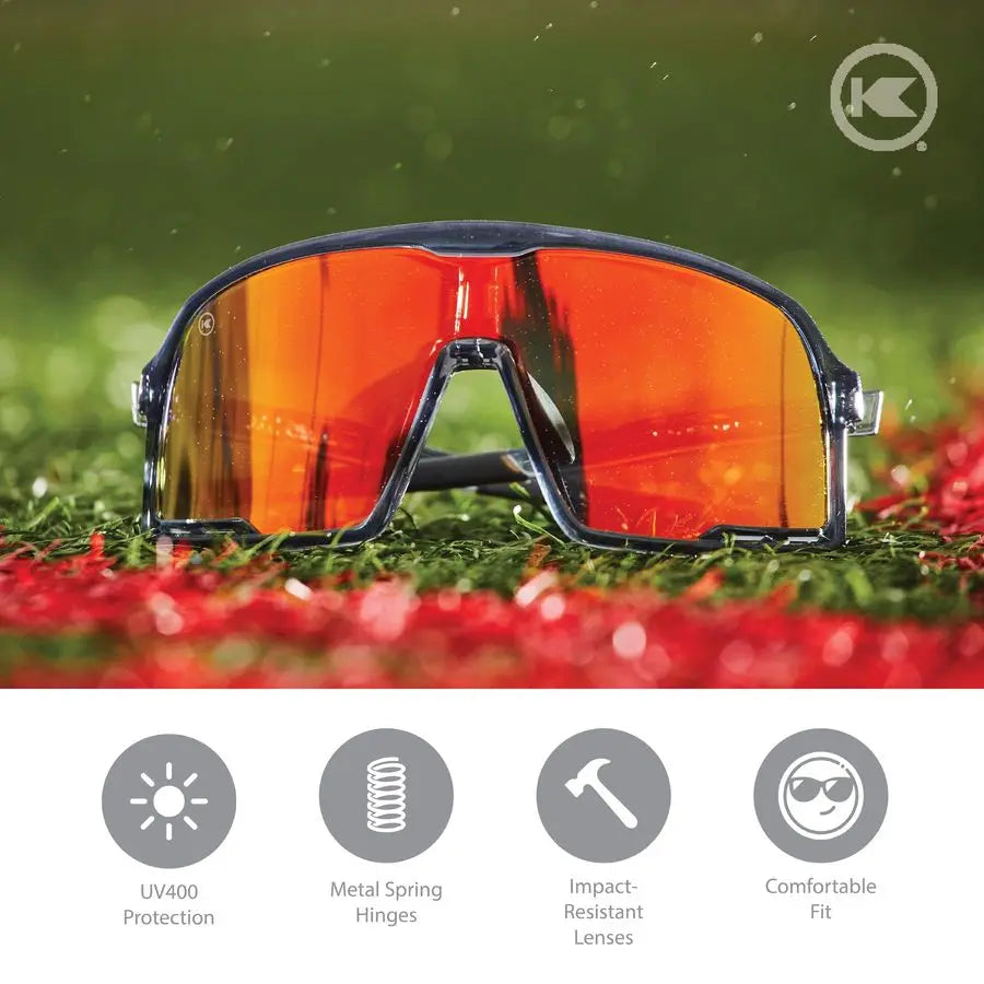 Campeones Wraparound Sunglasses for Men and Women Performance Lenses with Full UV400 Protection