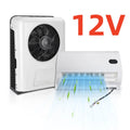 Treeligo 10500BTU Car Electric Parking Cooling Air Conditioner 12V/24V Split Air AC Unit for Truck Caravan Camper Van RV