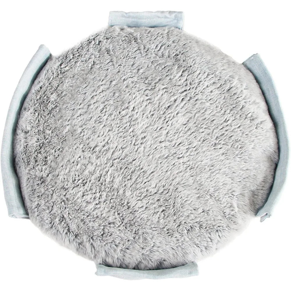 Pet Cat Bed Removable House Leisure Dog Bed Winter Sleeping Pad Window Hammock Warm Cat Bed for Comfortable Rest