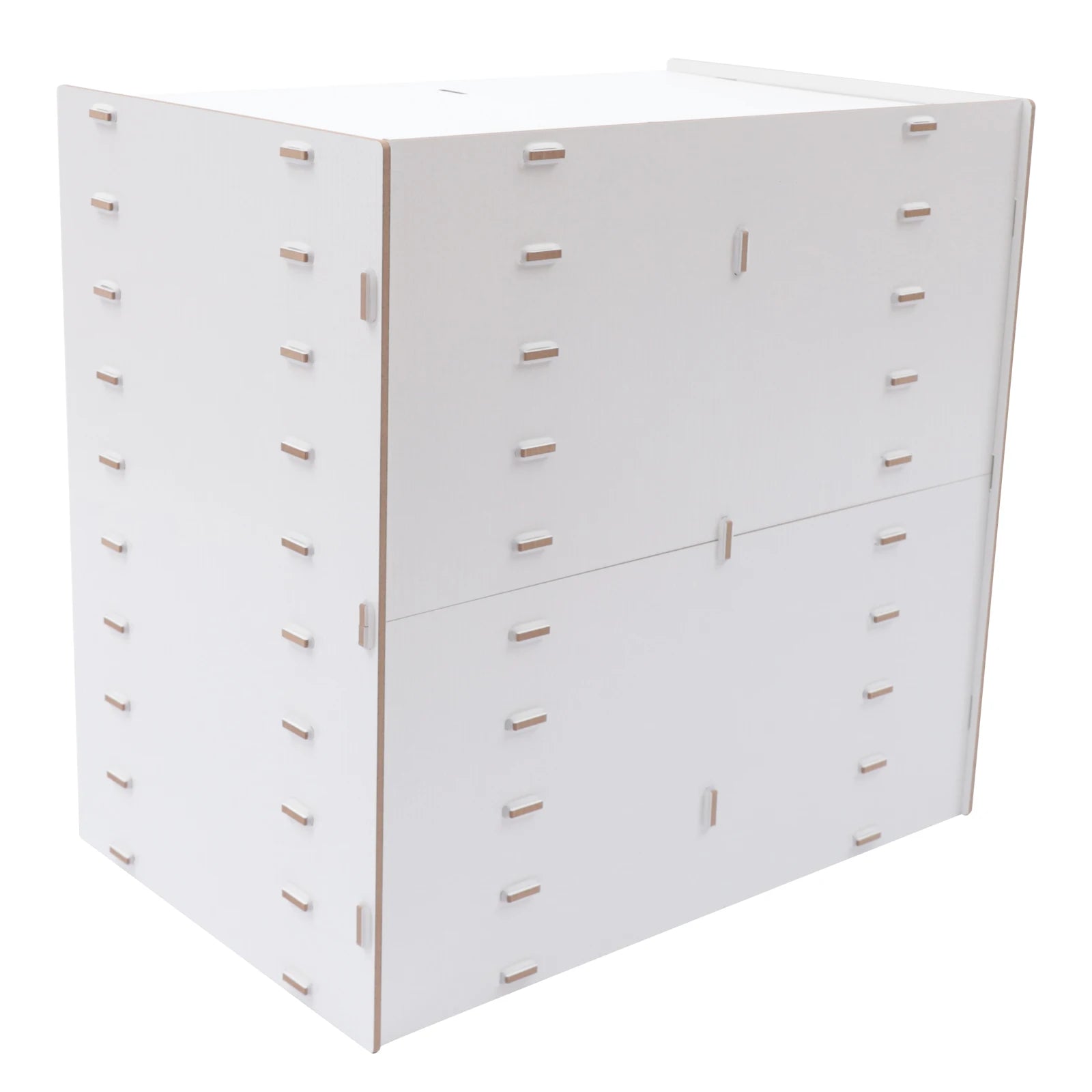 Wooden Desk Organiser 18 Compartments Document Tray Multifunctional Filing Shelf For A4 Magazines Papers Large File Storage