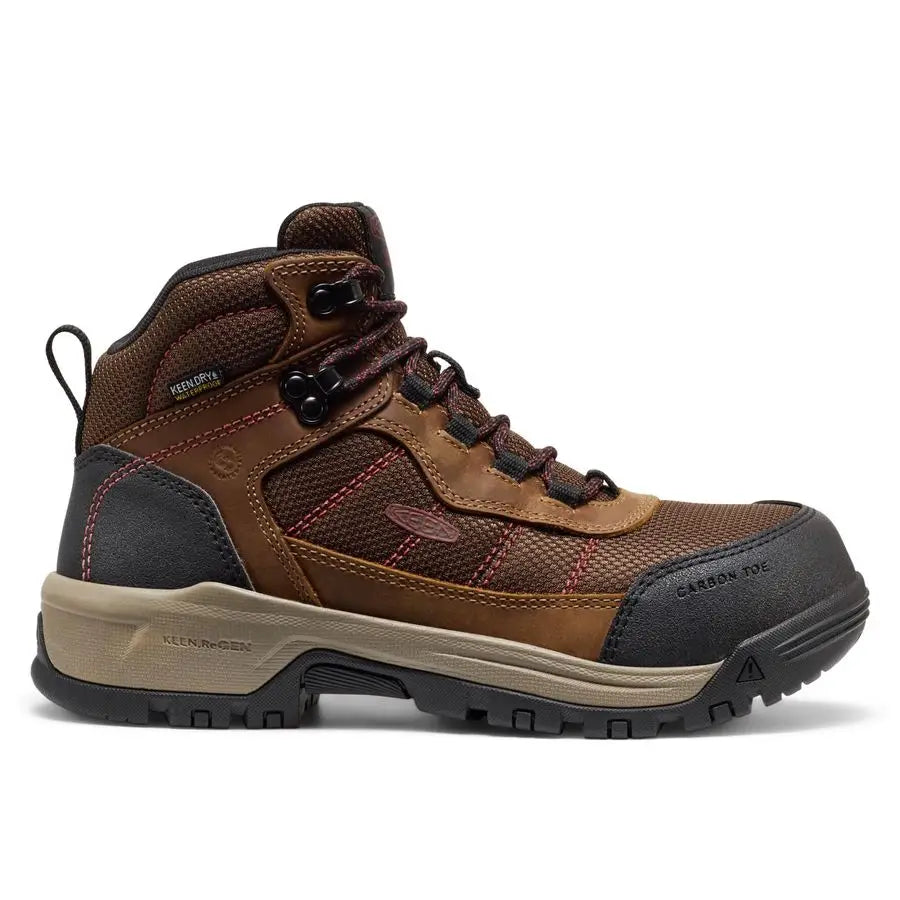 Utility womens Skokie Hiker Style Mid Height Composite Toe 90 Degree Waterproof