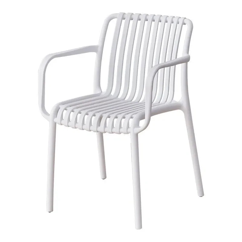 Balcony Plastic Backrest Leisure Luxury Chair Home Restaurant Dining Room Chair Sillas Para Comedor Beach Chairs For Kitchen