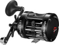 High-Performance Round Baitcasting Reel with Metal Body, Smooth Casting for Saltwater and Freshwater Fishing