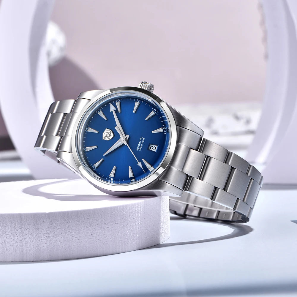 2025 New RollsTimi Men's Watches Top Luxury NH35 Mechanical Wristwatches Automatic Watch For Men AR Sapphire Waterproof Sports