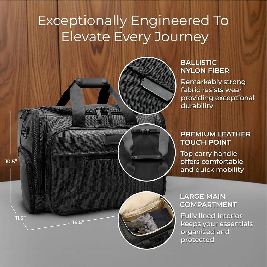Travel Duffel Bag - Weekender & Overnight Luggage for Women & Men, Softside Bag