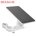 10W 5V Solar Panel Charging Waterproof Portable Solar Panel for Arlo Camera/Eufy Security Wireless Doorbell/Blink Video Doorbell