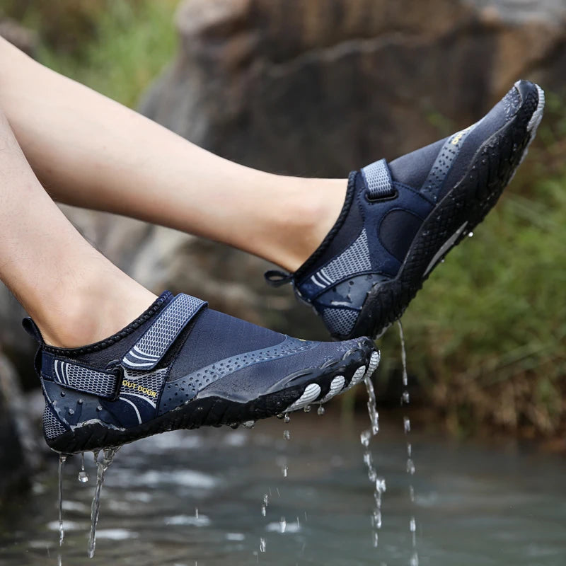 Men Women Barefoot Outdoor Sports Aqua Shoes Quick-drying Beach Swimming Fitness Wading Hiking Cycling Water Sneakers