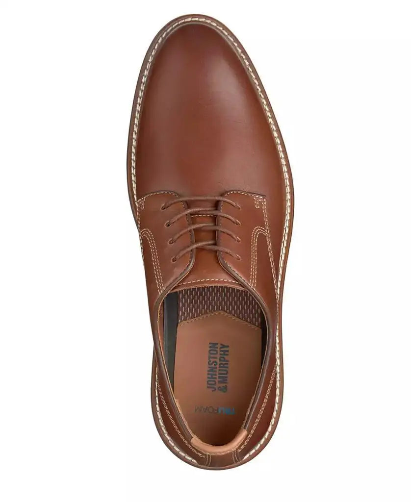 Johnston & Murphy | Men's Upton Plain Toe Dress Casual Lace Up Shoes