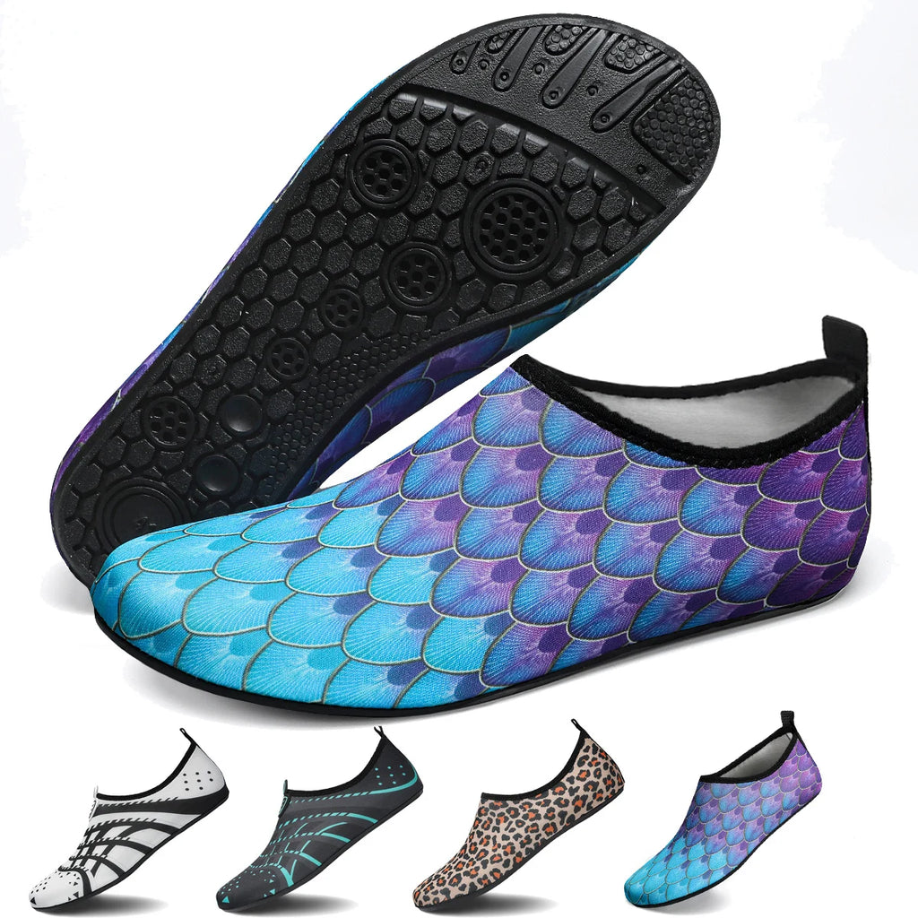 Women Beach Water Shoes Beach Sneaker Socks Man Barefoot Yoga Shoes Quick-Drying Surfing Swimming Shoes Barefoot Water Skin Sock