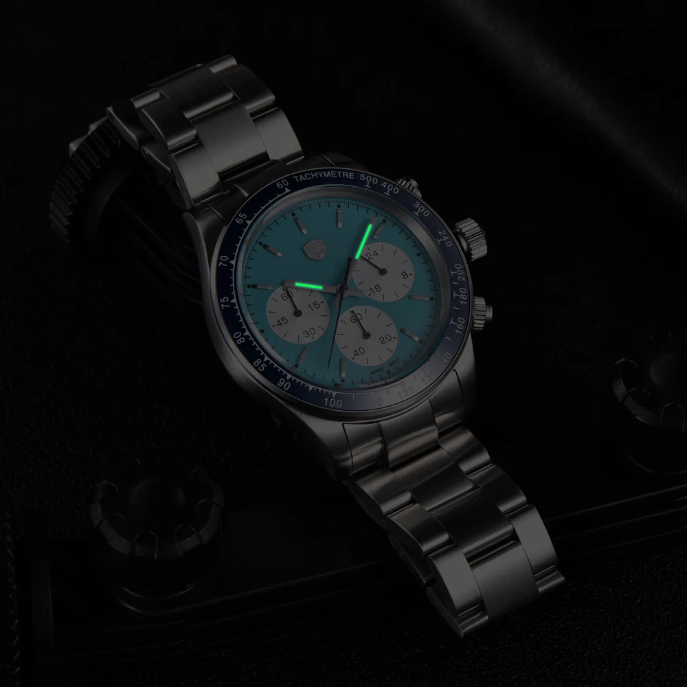 2025 New RollsTimi Men's Watches Top Brand Luxury Quartz Watch For Men Speed Chronograph AR Sapphire Luminous Waterproof Clock