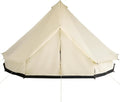 10-Person Yurt Tent Glamping Bell Tent with Spacious Interior, Breathable Waterproof Design, for Family Camping, 16' x 16' x 10'