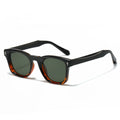 Women Square Sunglasses Men Punk Shades UV400 Retro Rivets Decoration Trending Sun Glasses Clear Lens Frame