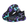 Man Basketball Shoes Breathable Cushioning Sneakers Training Athletic Couple Professional Lightweight Gym Running White