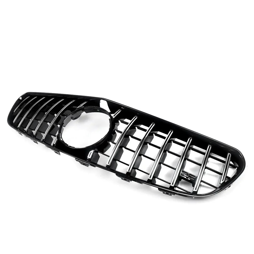 MAGICKIT GT Front Grille Grill Chrome+Black For Mercedes C217 S63 S65 AMG Coupe 2014-2017 CAR Accessories Front Grille