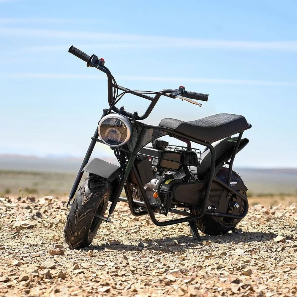 Mini Gas Pit Bike 3.5HP 99cc 4-Stroke Engine Mini Bike Gas Powered Off Road Trail Motorcycle for Adults & Kids Weight