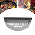 Stainless Steel Grill Baskets Slow Sear Barbecue Basket Charcoal Briquet Holder Large Capacity Charcoal Basket with Water Pan