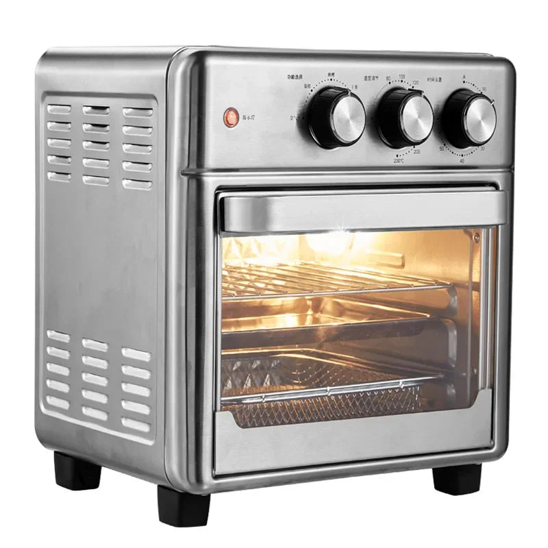 13L Air Fryers 26L Large Capacity Electric Fryer Oven Oilless Cooker Visible Window Household Kitchen Deep Fryer without Oil
