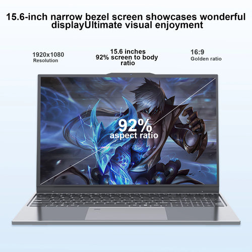 15.6 inch Windows 11 Pro Intel Core I7 6500U Laptop Computer 16GB DDR4 512GB 1TB SSD Portable Notebook PC Gamer Gaming Laptops