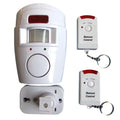 Wireless Motion Sensor Alarm Security Detector PIR Alarm System With Infrared Sensor 2 Wireless Home Security Remote Controls