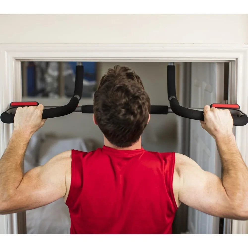 Multifunctional Doorway Pull Up Bar & Portable Home Gym System with 300lb Capacity for Full Body Workout