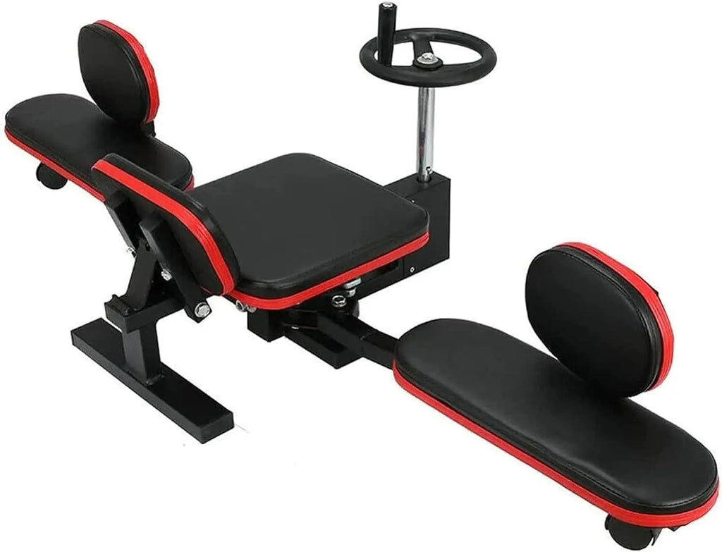 Leg Stretcher Machine Adjustable Leg Stretch Training Machine 330lbs Heavy Duty Leg Extension Machines for Home Yoga Gym Fitness
