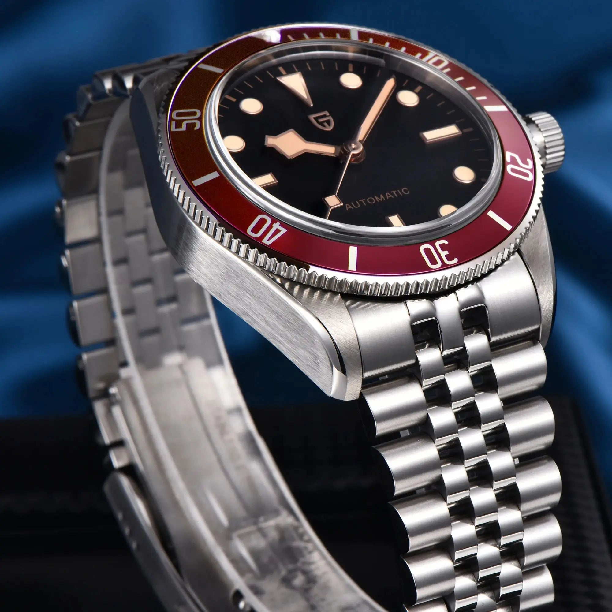 PAGANI DESIGN BB58 2025 New Bracelet Men's Luxury Retro Automatic Watches AR Sapphire glass NH35A Mechanical Wrist Watch For Men