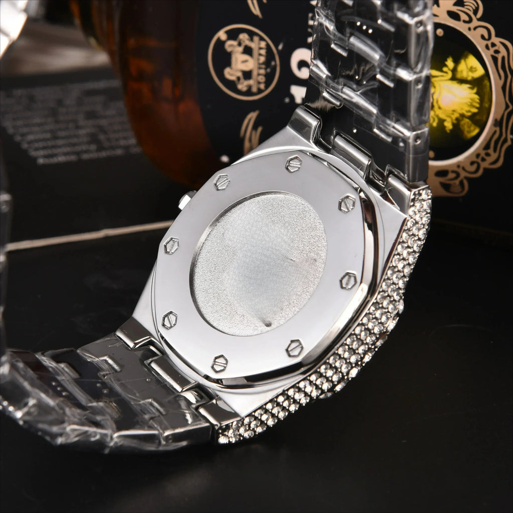 2025 New Full Diamond Timing Precise Famous Luxury Designer Male and Female Universal Watch Fashion Watch