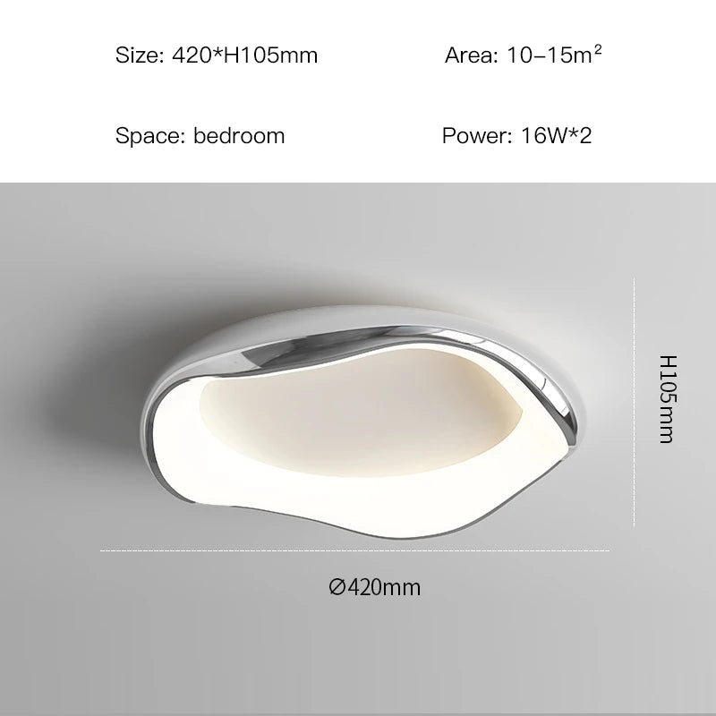 Modern Nordic Led Ceiling Lights Minimalist Lamps for Kitchen Living Dining Study Children's Bed Room Home Decoration Chandelier