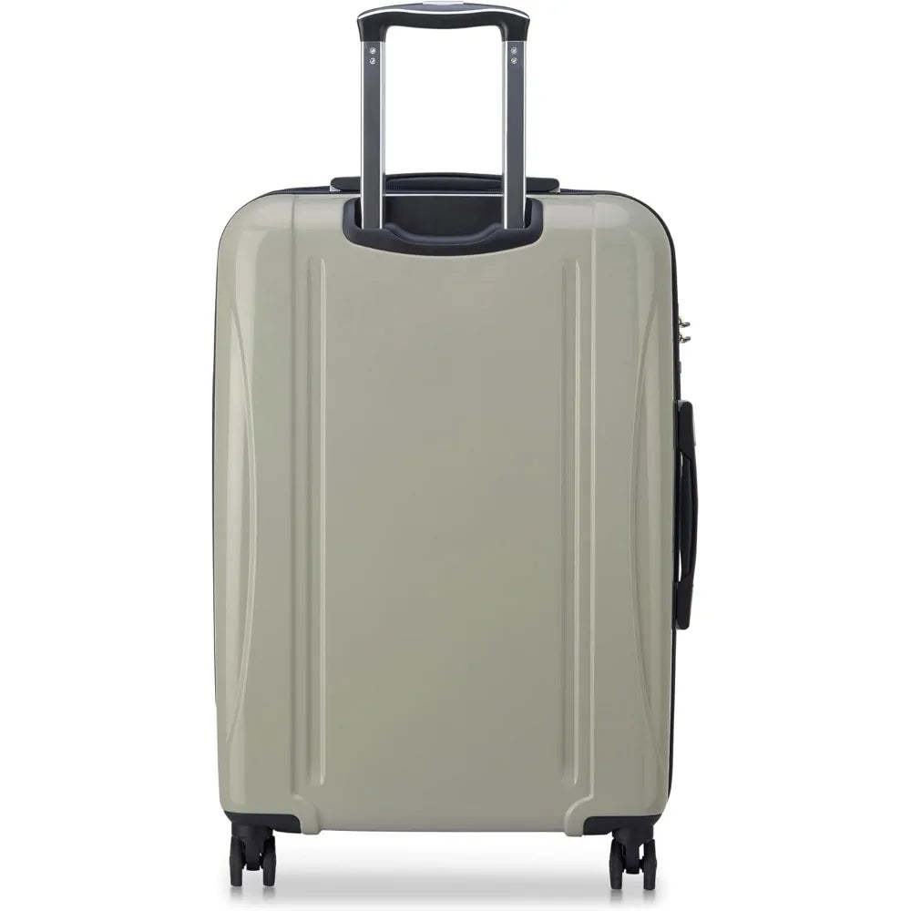 Medium Expandable Spinner Luggage in Latte, 24 Inch, Aero Hardside with Helium Technology for Checked Luggage
