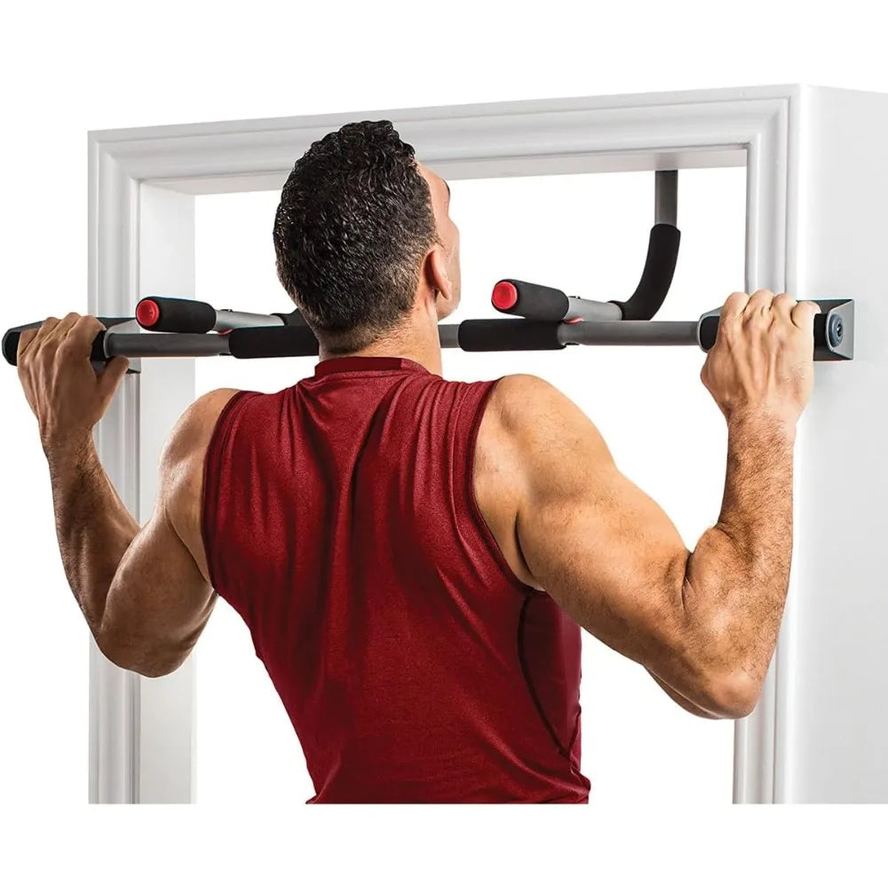 Multifunctional Doorway Pull Up Bar & Portable Home Gym System with 300lb Capacity for Full Body Workout