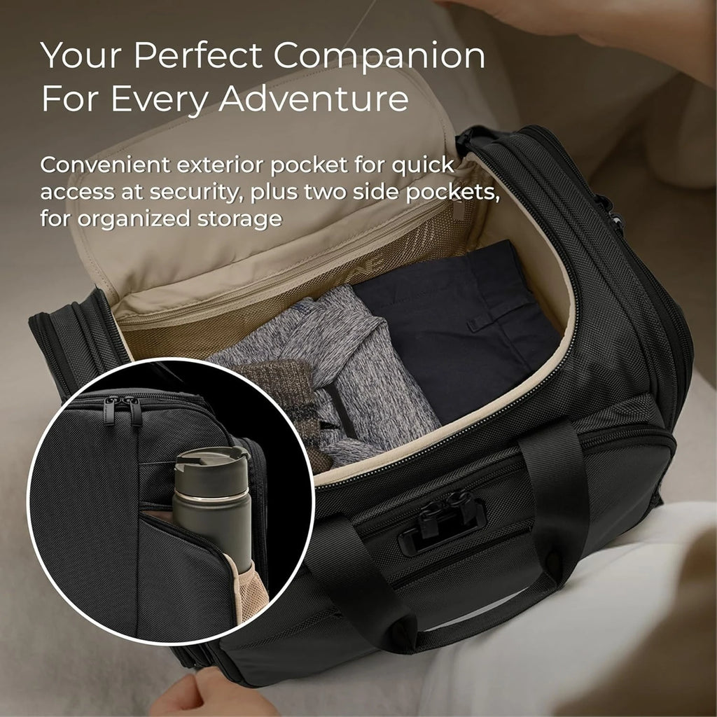 Travel Duffel Bag - Weekender & Overnight Luggage for Women & Men, Softside Bag