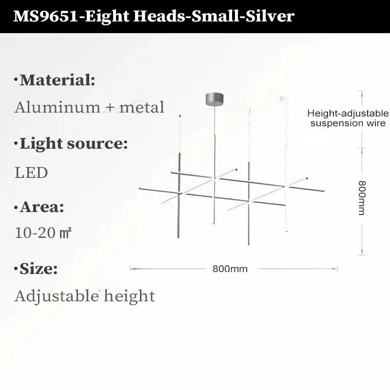 Modern LED Simple Tube Gold Chandeliers For Villa Living Room Kitchen Bar Pendant Lamps Interior Hanging Lighting Luminaires