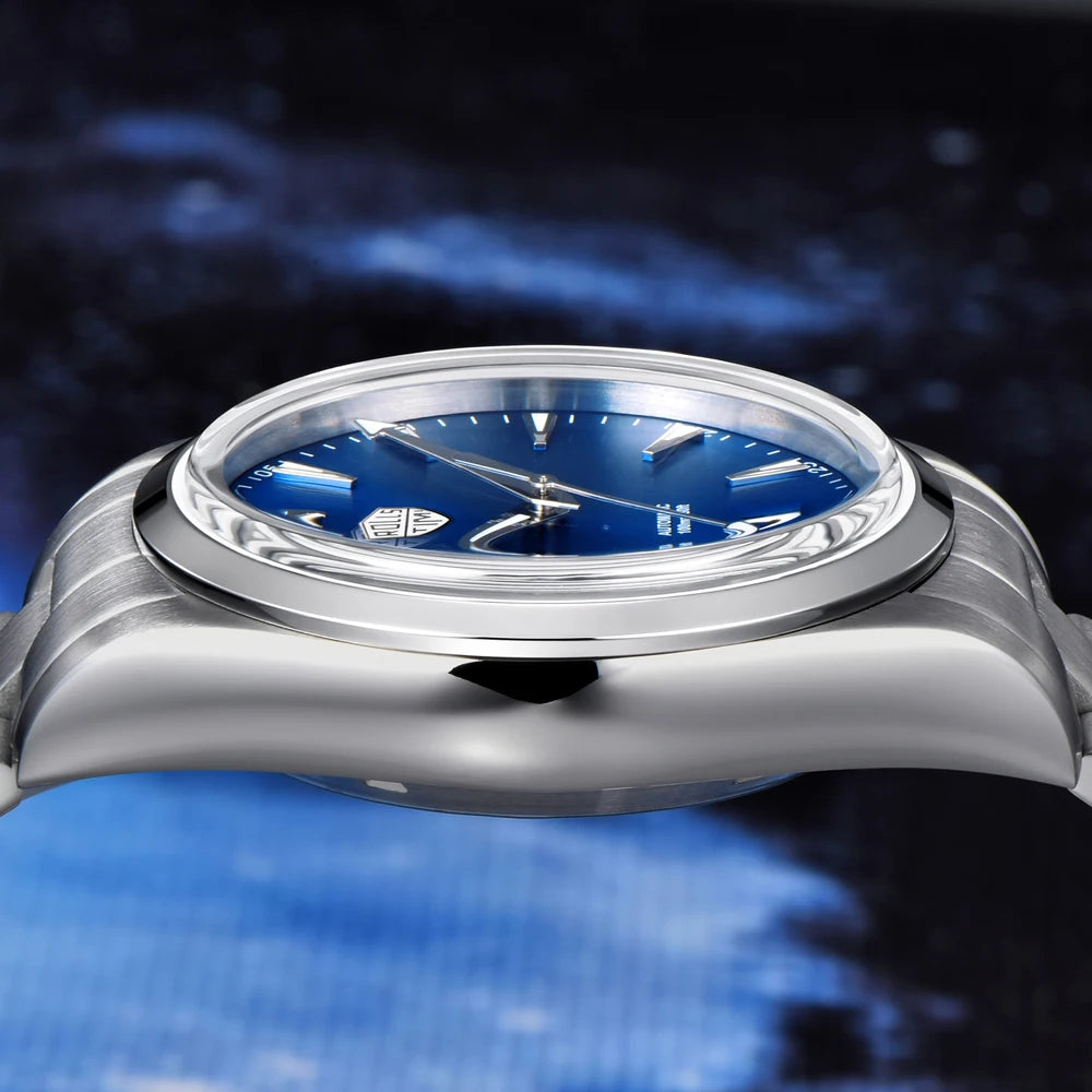 2025 New RollsTimi Men's Watches Top Luxury NH35 Mechanical Wristwatches Automatic Watch For Men AR Sapphire Waterproof Sports