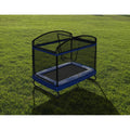 4*6ft  Outdoor Square Trampolines for Kids Adults Long Rectangular Tumbling Trampoline