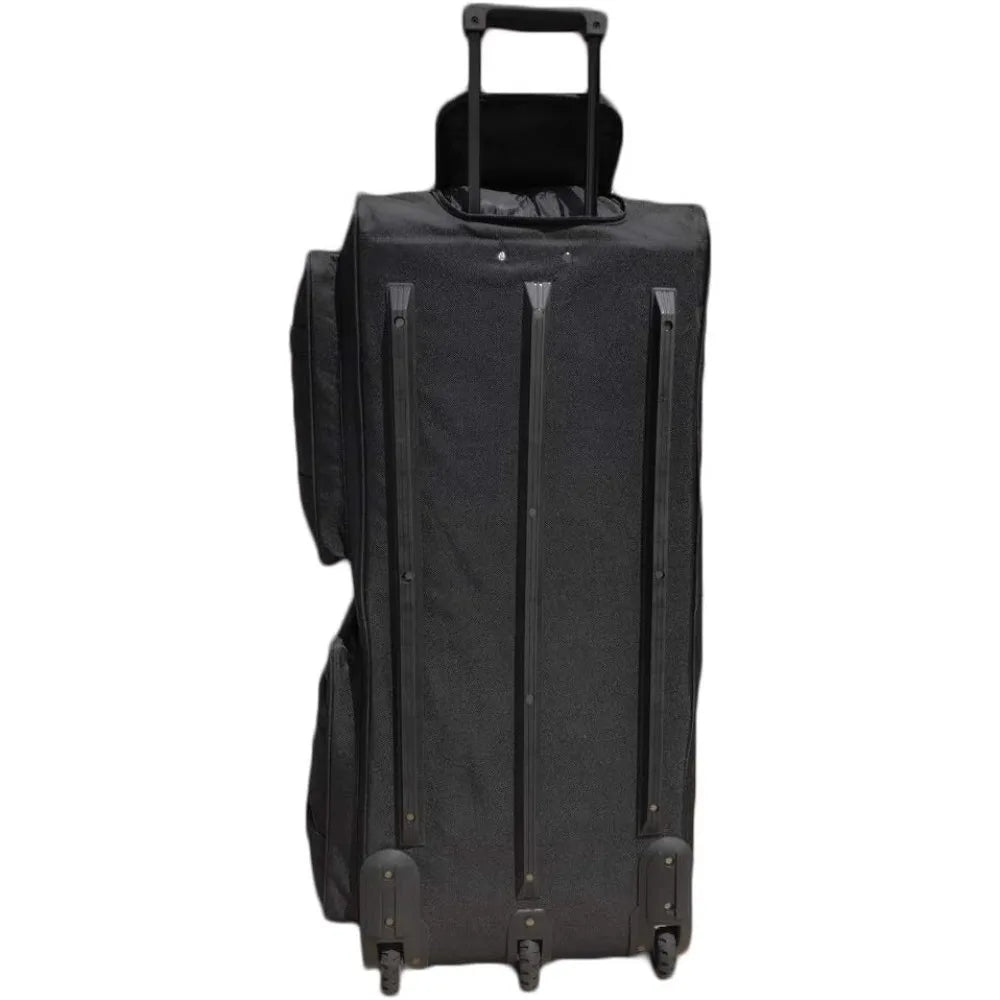 Heavy Duty XL Rolling Duffle Bag 36-inch Luggage Hockey Bag with Wheels Oversized Travel Bag