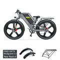 COSWHEEL T26 Electric Bike 26Inch Fat tires Adult Electric Mountain Bike 1500W 48V 25AH hydraulic brake ebike Off Road bicycle