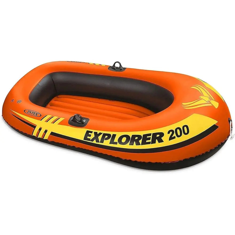 Inflatable Sailing Vessel, Dual-Hull Boat Set (Including Paddles and Pump), Water Diving Rat (or Suitable for Lakes, Swimming Po