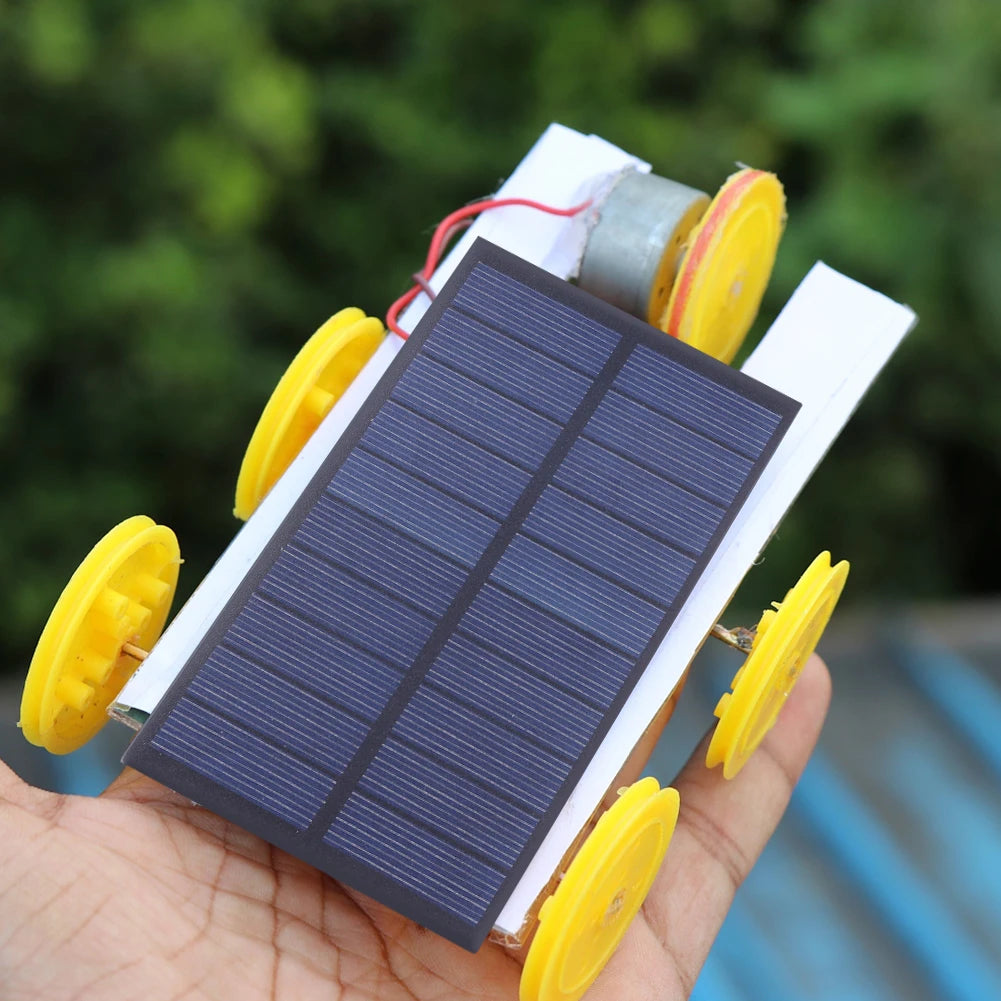 1.5W 5V Solar Cell Panel Phone Power Bank Mini Solar Panel Kit Photovoltaic Cells for 3.6-5V Tablet Panel Solar /Lights
