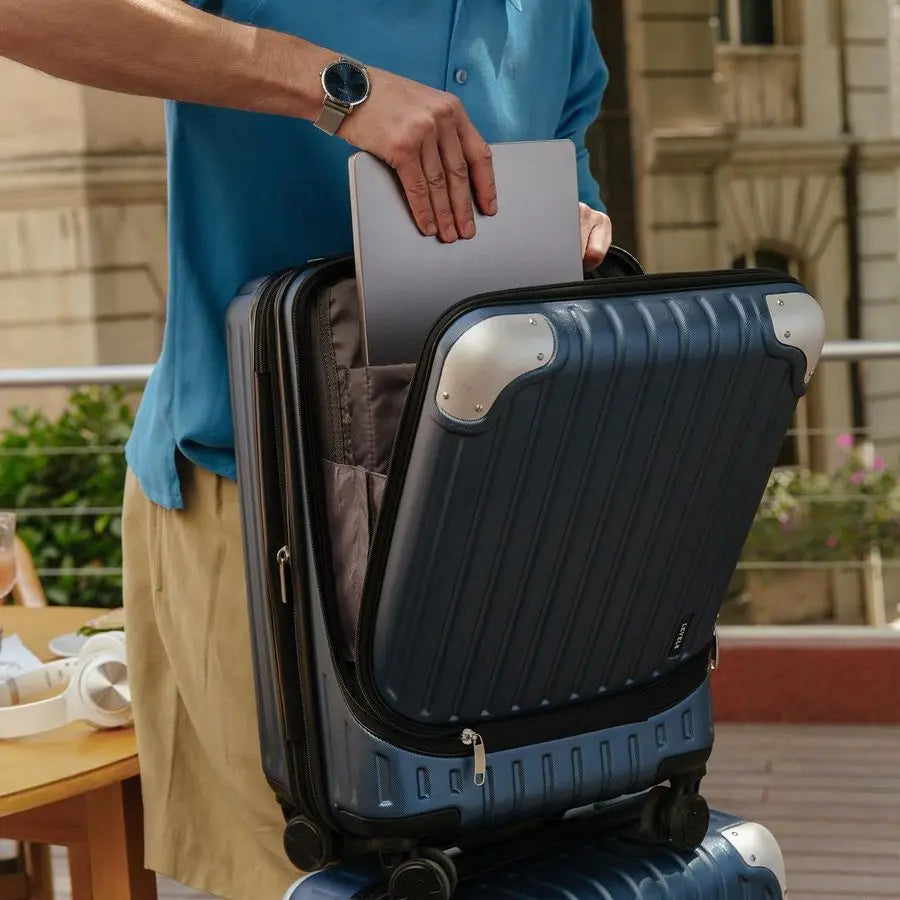 Carry on Luggage Airline Approved, 20 Inch Expandable Hard Sided Luggages with Spinner Wheels, Harshell Small Rolling Suitcase f