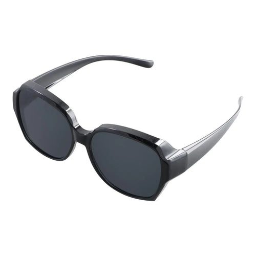 2025 New Sunglasses Myopia Glasses Cover Polarized Sunglasses Folding Fit Over Glasses Men Women UV400 Wear