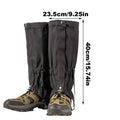 Waterproof Leg Guard Breathable Leg Guard Adjustable Leg Gaiters for Hunting Climbing Snow Boots Breathable Water-resistant