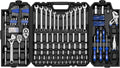 240-Piece Professional Mechanics Tool Set with SAE/Metric Sockets, Wrenches & Storage Toolbox for Auto Repair