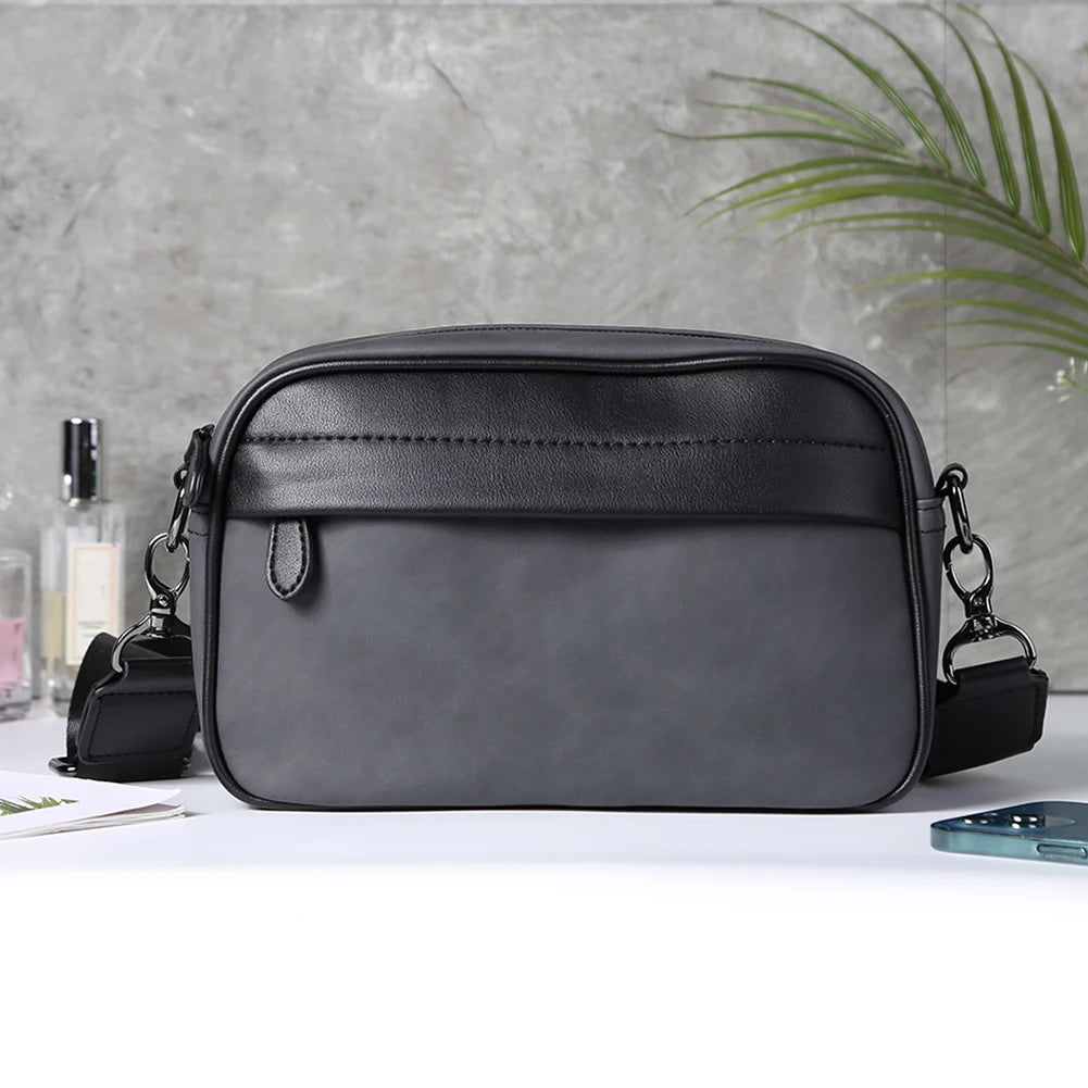 Casual Business Shoulder Purse Classic Pattern Fashion Crossbody Bag Small Square Plaid Designer for Travel Work Male Sling Bags
