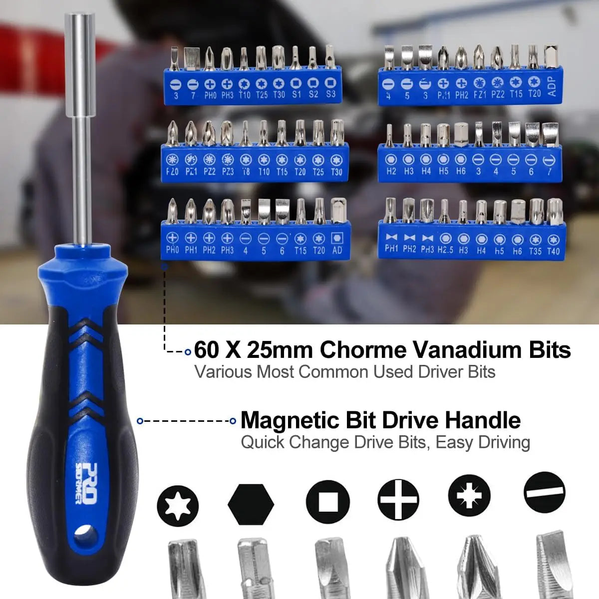 240-Piece Professional Mechanics Tool Set with SAE/Metric Sockets, Wrenches & Storage Toolbox for Auto Repair