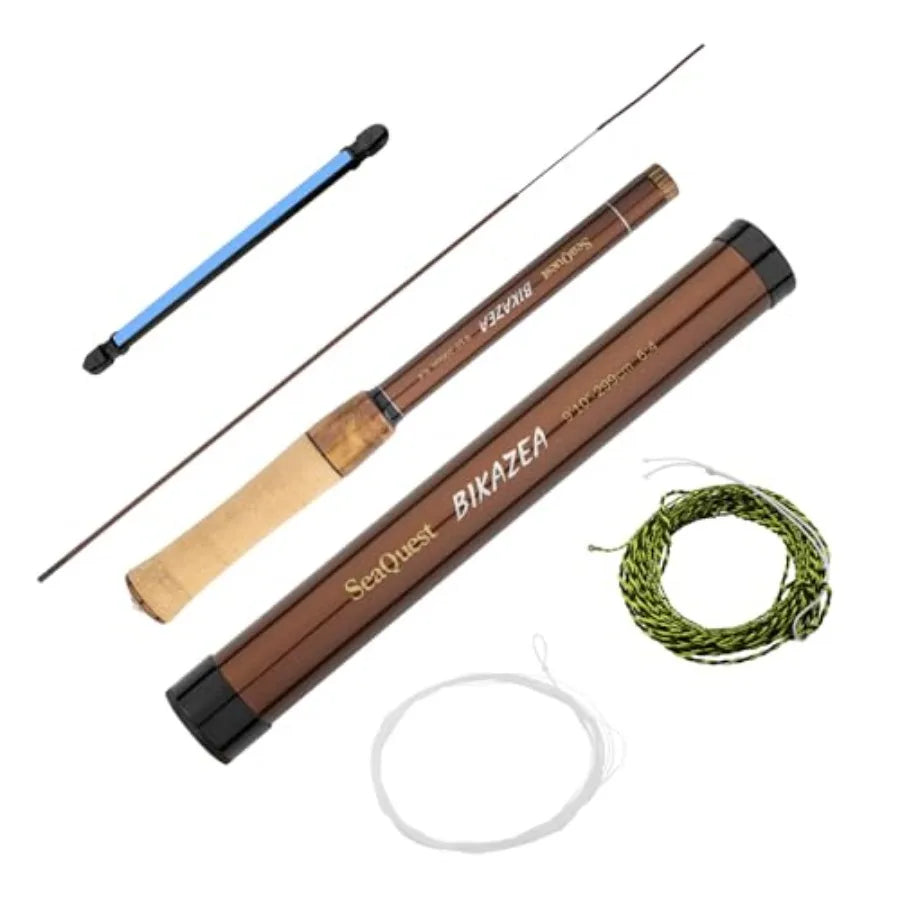 Lightweight Tenkara Fishing Rod for Mountain Streams and River Angling UltraResponsive Action Compact Design with Adjustable Le