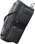 Heavy Duty XL Rolling Duffle Bag 36-inch Luggage Hockey Bag with Wheels Oversized Travel Bag
