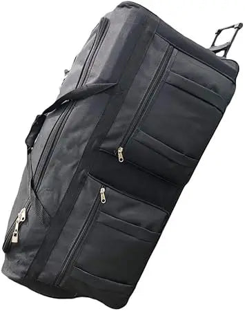 Heavy Duty XL Rolling Duffle Bag 36-inch Luggage Hockey Bag with Wheels Oversized Travel Bag
