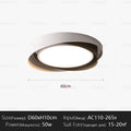 Italian minimalist bedroom light ceiling light study modern minimalist creative circular light fixture master bedroom light