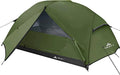 Tent for 2 Person is Waterproof and Windproof ,Lightweight Aluminum Pole Backpacking Tent Can be Set Up Quickly,Great for Hiking